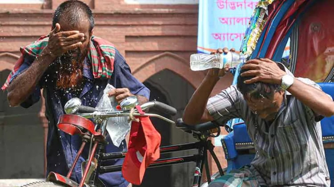দাবদাহ ও জলবায়ুর বিপর্যয়ে দেশঃদুই জেলায় বইছে অতি তীব্র তাপপ্রবাহ